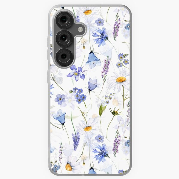 Item preview, Jardin botanique bleu et blanc Midsummer Meadow designed and sold by UtArt.