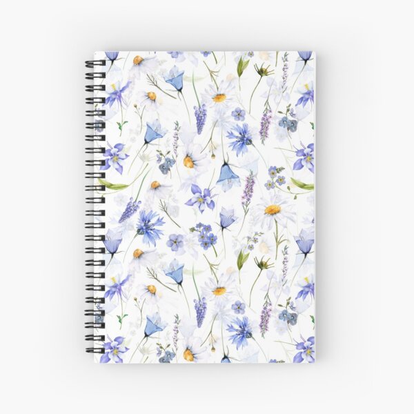 Item preview, Blue And White Midsummer Meadow Botanical Garden designed and sold by UtArt.