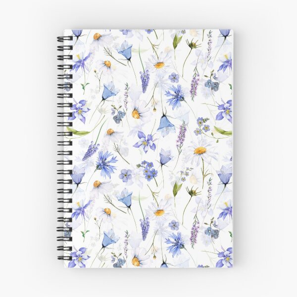 Item preview, Blue And White Midsummer Meadow Botanical Garden designed and sold by UtArt.