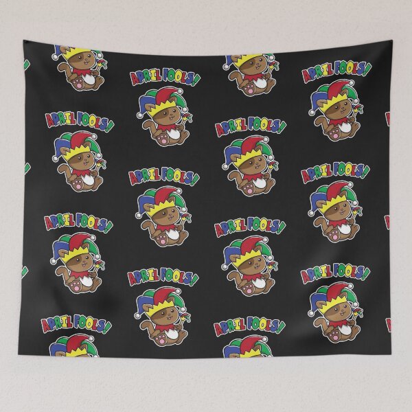 Item preview, Happy April Fool's Day Funny Cute Cat Jester Prankster designed and sold by OopteesLydia.