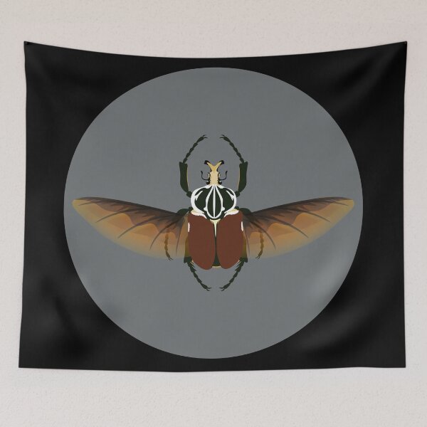 Item preview, Winged Goliath Beetle designed and sold by libraryrat.