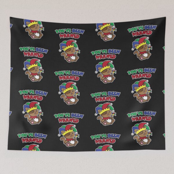 Item preview, You've Been Warned April Fool's Funny Cat Jester Prankster designed and sold by OopteesLydia.