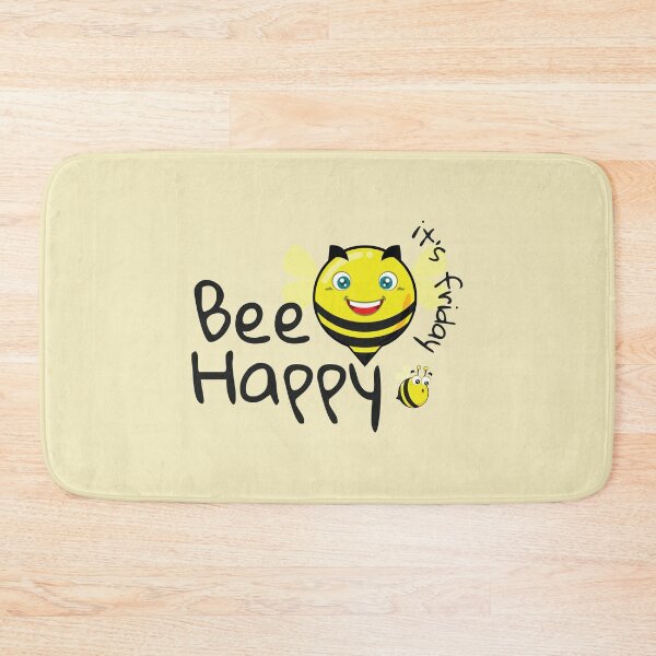 Item preview, Bee Happy It's Friday - Cute Wholesome Bee Handrawn - Bees Are Happy designed and sold by Exertion.