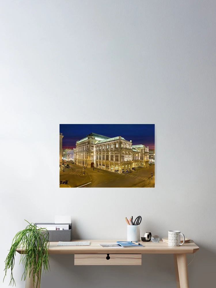 Thumbnail 2 of 3, Poster, Vienna State Opera designed and sold by Thomas Rieger.