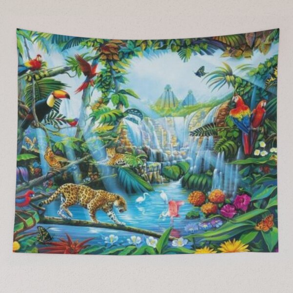 Item preview, Cartoon Jungle designed and sold by DestinyCalling.