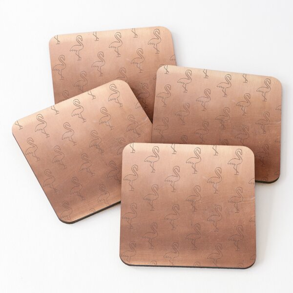 Item preview, Flamingo Copper Pattern designed and sold by Diana377.