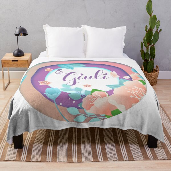 Item preview, giuli name theme with spring motifs designed and sold by BlancaQstyle.