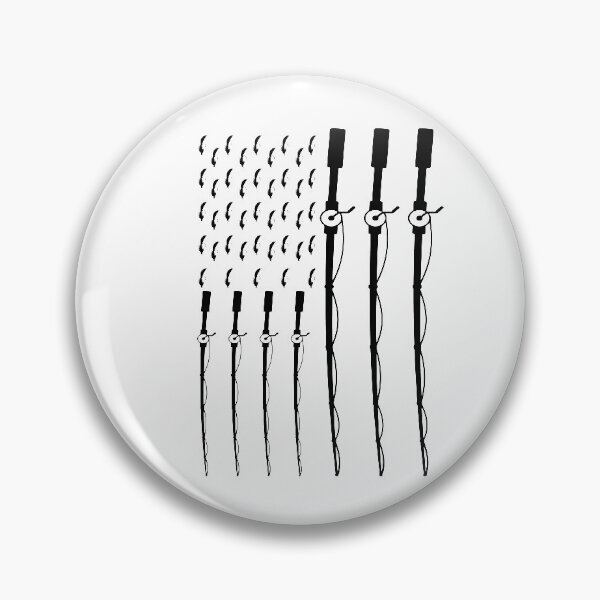 Item preview, American fishing rod flag designed and sold by shaakir.
