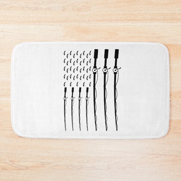 Item preview, American fishing rod flag designed and sold by shaakir.
