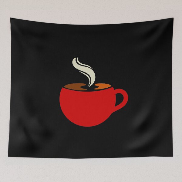 Item preview, Red hot cup of coffee designed and sold by StudioBarcelona.