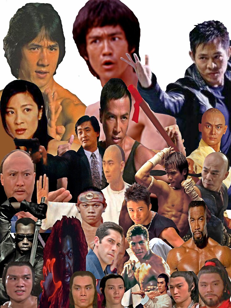 "Martial Arts Legends" Sticker for Sale by Bkchinarican Redbubble