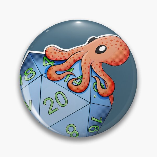 Item preview, D20 Octopus designed and sold by SwilverSquid.
