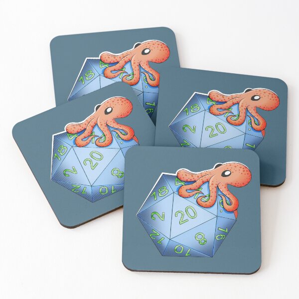 Item preview, D20 Octopus designed and sold by SwilverSquid.