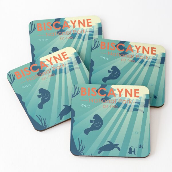 Item preview, Biscayne National Park Florida Underwater Maritime Vintage designed and sold by KrisSidDesigns.
