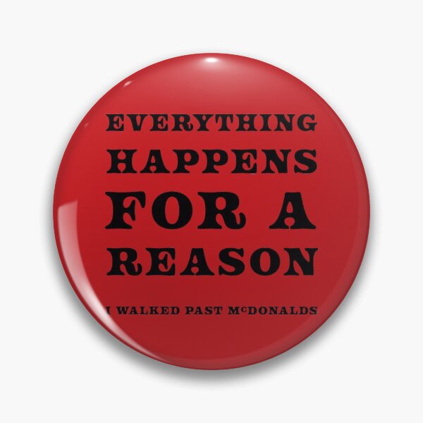 Item preview, everything happens for a reason designed and sold by LPDesignsUK.