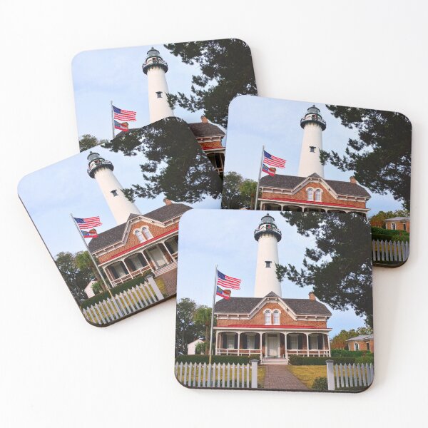 Item preview, St. Simons Island Lighthouse designed and sold by LisaWootenPhoto.