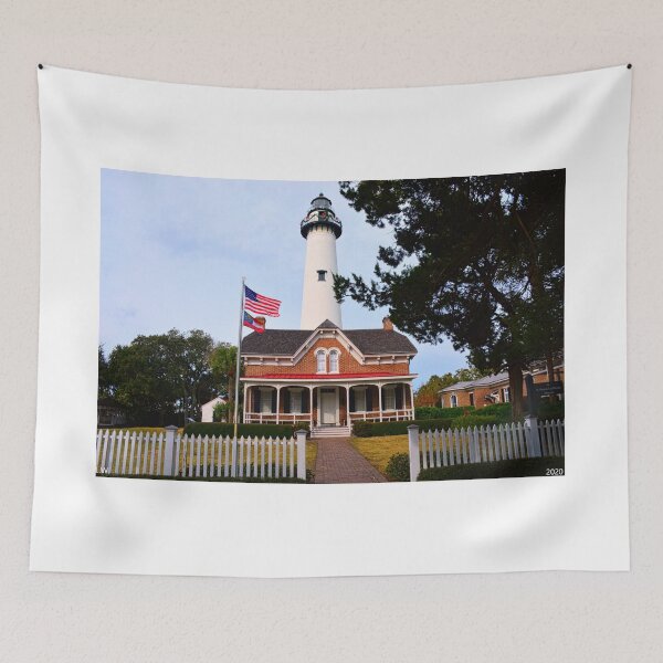 Item preview, St. Simons Island Lighthouse designed and sold by LisaWootenPhoto.