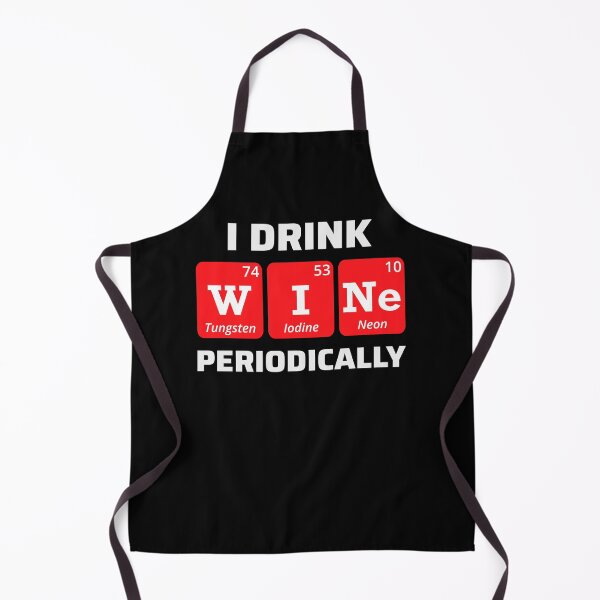 Item preview, Wine Lovers Chemistry Periodic Table Funny Humour designed and sold by CuteDesigns1.