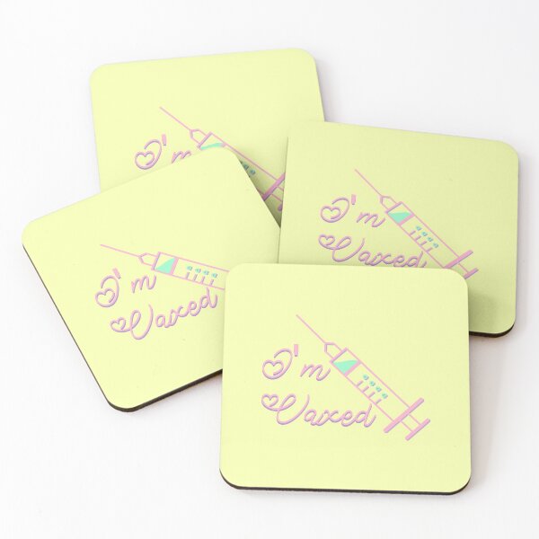Item preview, I'm Vaxed (Yellow) designed and sold by Banana Latte Designs.