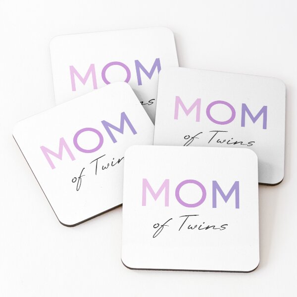 Item preview, Mom of Twins for every proud mother of twins designed and sold by Blue-Fairy.