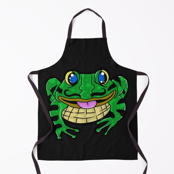 Item preview, Vibrant Bullfrog Sticker this croaker means business! designed and sold by Olberic.