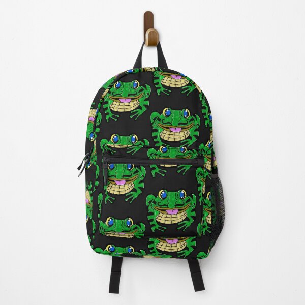 Item preview, Vibrant Bullfrog Sticker this croaker means business! designed and sold by Olberic.