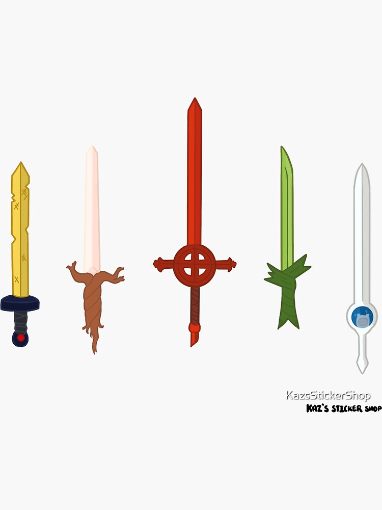 Finn'S Swords- Sticker Pack