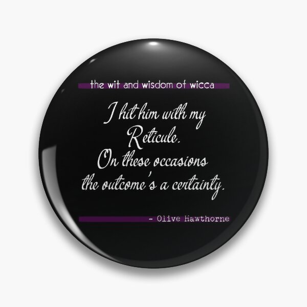 Item preview, Wit And Wisdom Of Wicca - Reticule - Olive Hawthorne designed and sold by Bugs-Boutique.