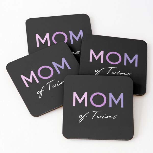 Item preview, Mom of Twins for every proud mother of twins designed and sold by Blue-Fairy.