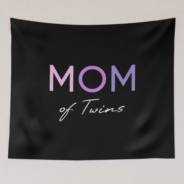 Item preview, Mom of Twins for every proud mother of twins designed and sold by Blue-Fairy.