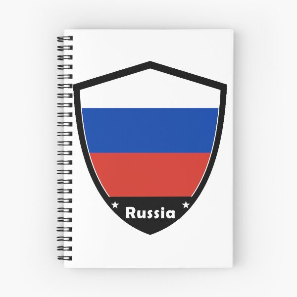 Artikelvorschau, Russland Flaggenabzeichen entworfen und verkauft von Gina-Driada.