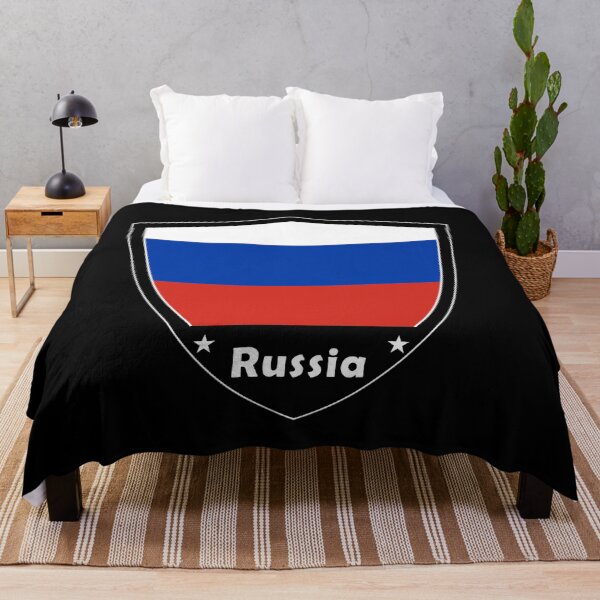 Artikelvorschau, Russland Flaggenabzeichen entworfen und verkauft von Gina-Driada.