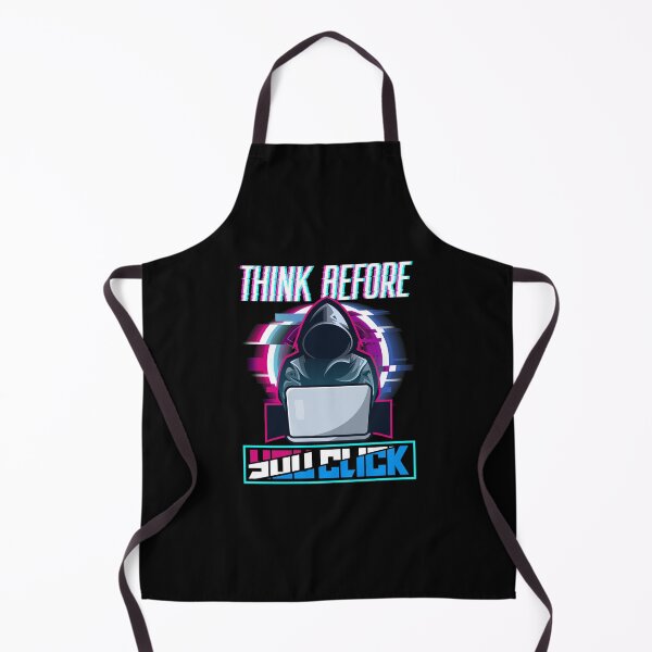 Item preview, Cybersecurity Engineer Think Before You Click Funny Helpdesk designed and sold by ShopTheStyle.