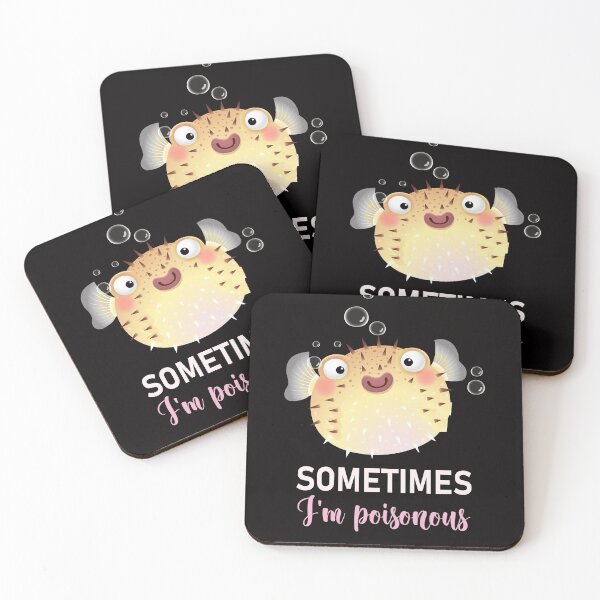 Item preview, Puffer fish poisonous funny saying designed and sold by Imutobi.