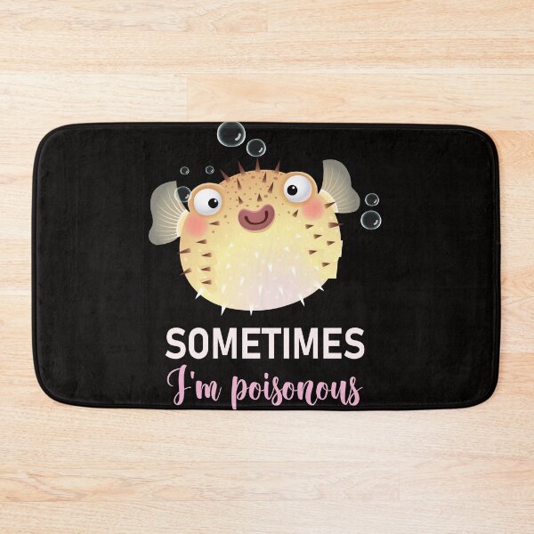Item preview, Puffer fish poisonous funny saying designed and sold by Imutobi.