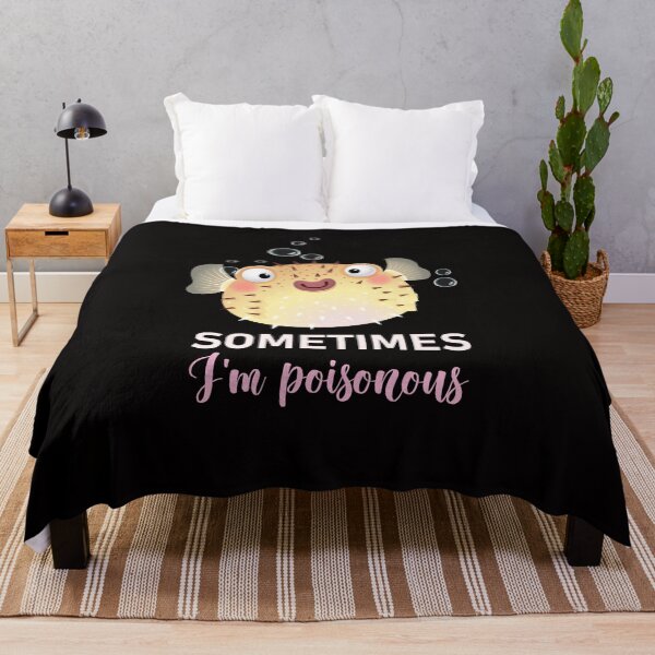 Item preview, Puffer fish poisonous funny saying designed and sold by Imutobi.
