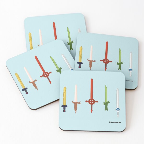 Item preview, Finn's Swords- Sticker Pack designed and sold by KazsStickerShop.