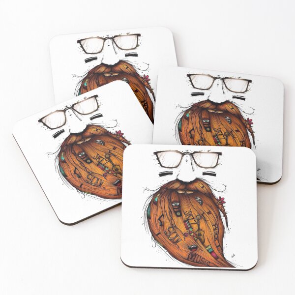Item preview, Jazz Soul Rock beard  designed and sold by Zaziart.