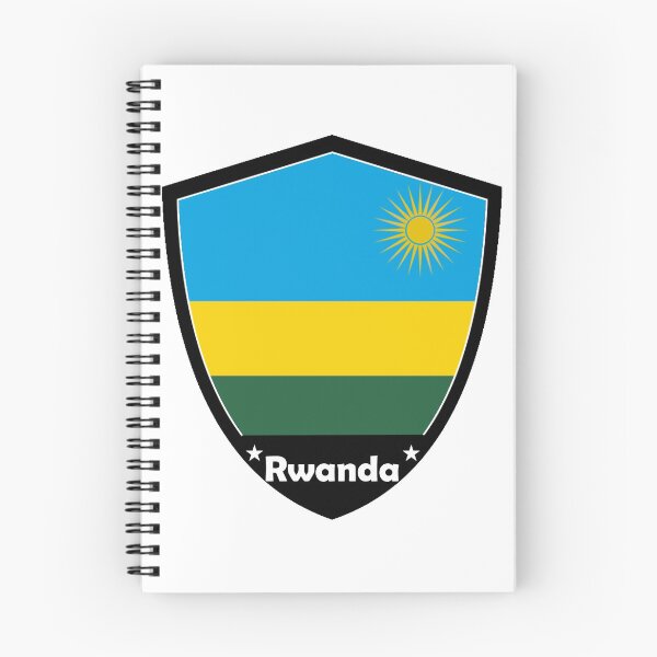 Item preview, Rwanda Flag Badge designed and sold by Gina-Driada.