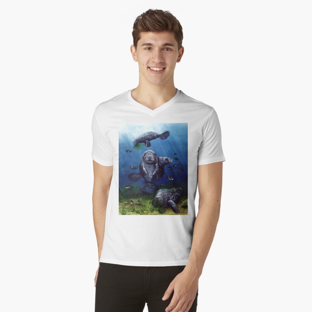 Item preview, V-Neck T-Shirt designed and sold by ArtByWilliamE.