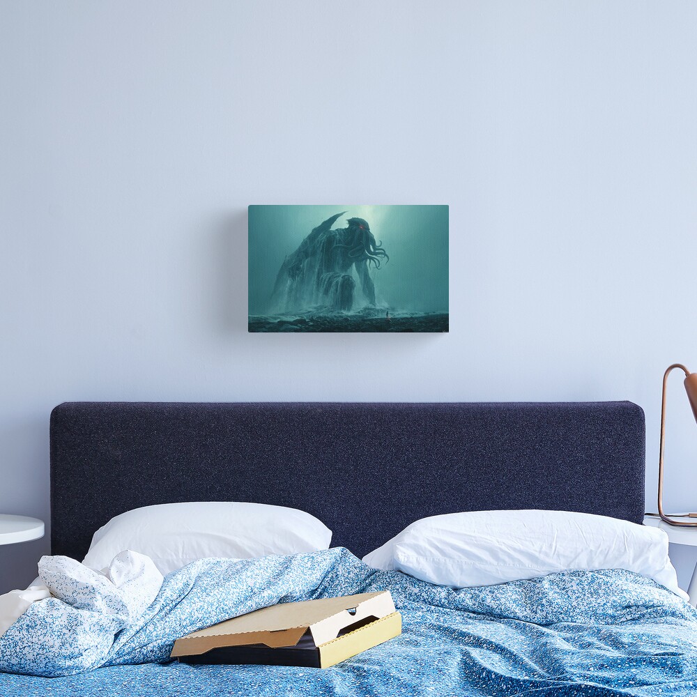 Cthulhu Ascending Canvas Print