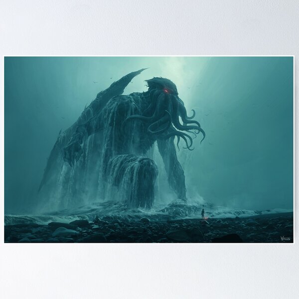 Artikel-Vorschau von Cthulhu aufsteigend, designt und verkauft von andreewallin.