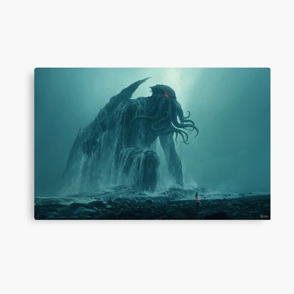Cthulhu Ascending Canvas Print