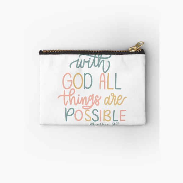 Item preview, Matthew 19:26 designed and sold by JulieannMalynda.