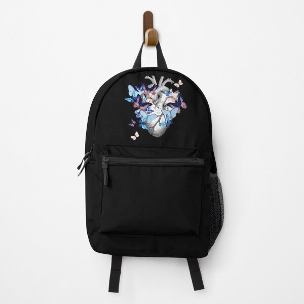 Item preview, Blue Butterflies Heart Human Anatomy designed and sold by Collagedream.