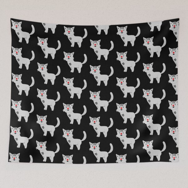 Item preview, Cute Cat with red Nose Design designed and sold by LeBreab.
