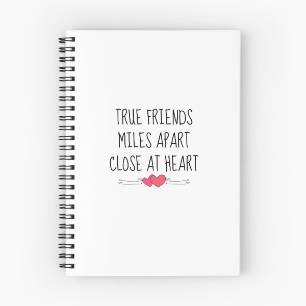 Item preview, TRUE FRIENDS MILES APART CLOSE AT  HEART designed and sold by Shir-designs.