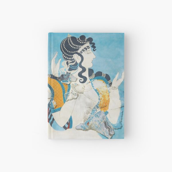 Item preview, Minoan Fresco Ladies in Blue Knossos designed and sold by ClassicalGreece.