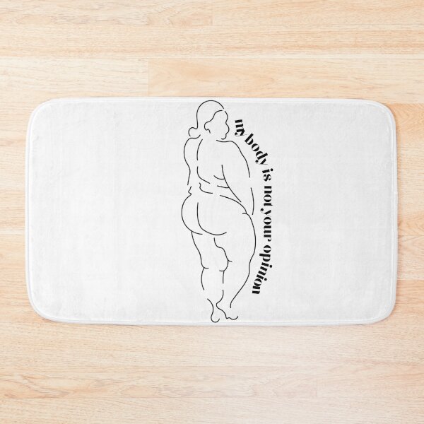Item preview, my body is not your opinion designed and sold by LLCRG.