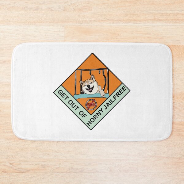 Item preview, GEt ouT of HornY JaiL FREE caRd designed and sold by UPeculiar.